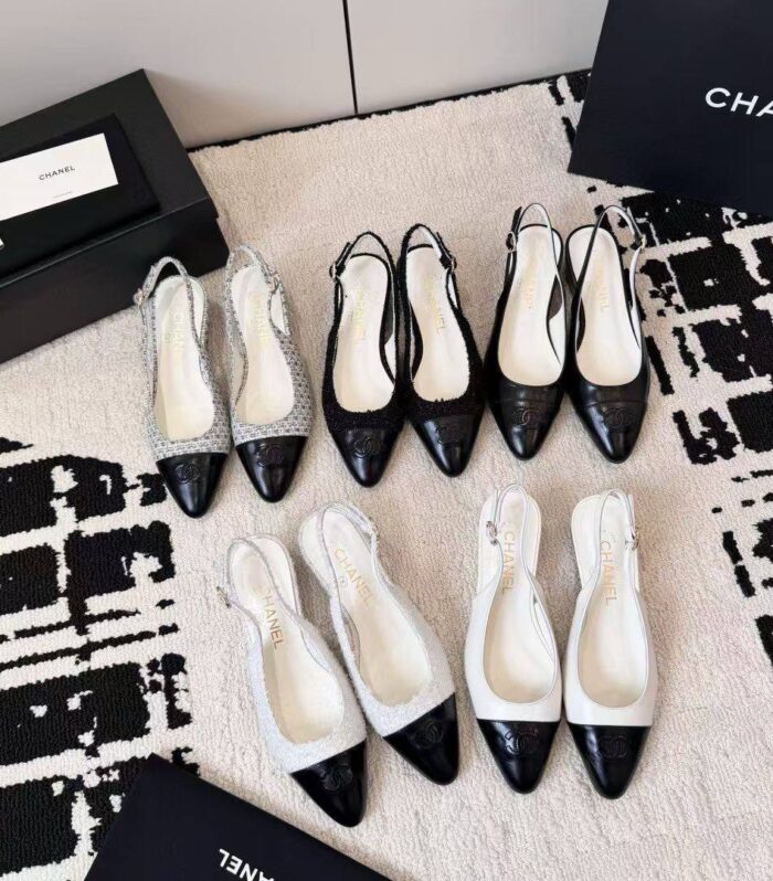 Chanel Slingback Shoes – Elegant & Timeless Design