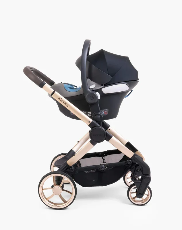 Peach 7 Biscotti Pushchair and Carrycot - Complete Bundle